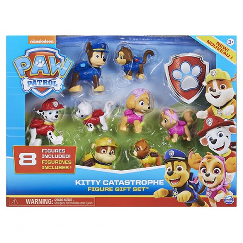 Obrázok PAW PATROL DARČEKOVÉ BALENIE 8 FIGÚRIEK S DOPLNKAMI