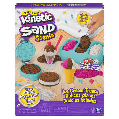 Obrázok Spin Master  KINETIC SAND VOŇAVÉ KOPEČKOVÉ ZMRZLINY