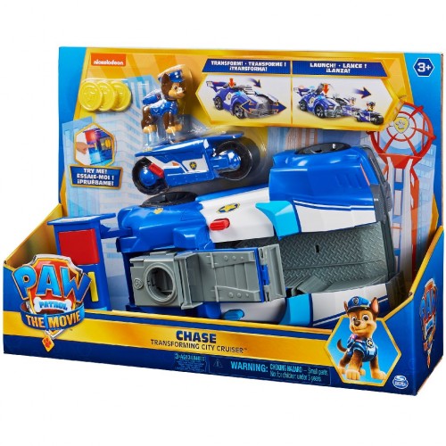 Obrázok PAW PATROL FILM CHASEOVE AUTO S MOTORKOU V JEDNOM