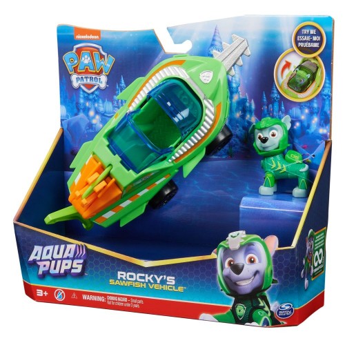 Obrázok Spin Master  PAW PATROL AQUA VOZIDLÁ S FIGÚRKOU ROCKY