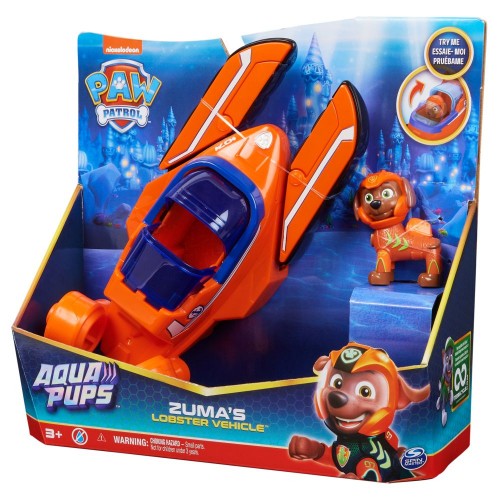 Obrázok Spin Master  PAW PATROL AQUA VOZIDLÁ S FIGÚRKOU ZUMA