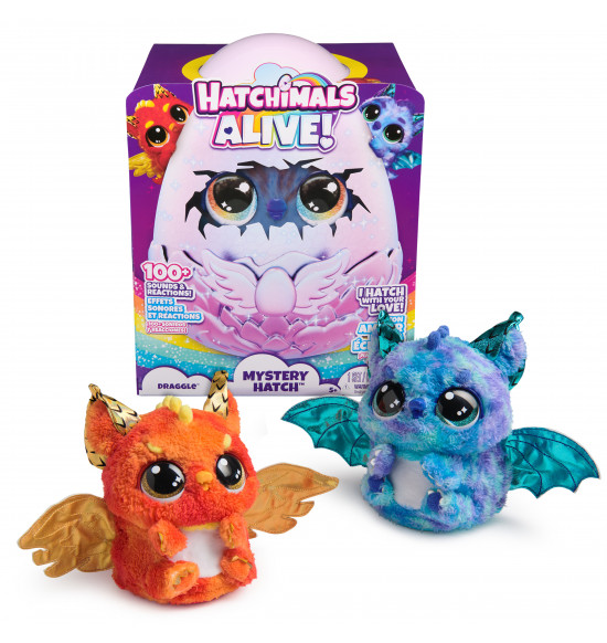 HATCHIMALS LÍHNOUCÍ SE INTERAKTIVNÍ ZVÍŘÁTKO DRÁČEK