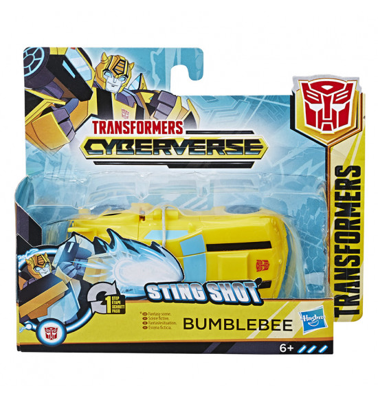 Transformers Cyberverse figúrka 1 krok transformácie