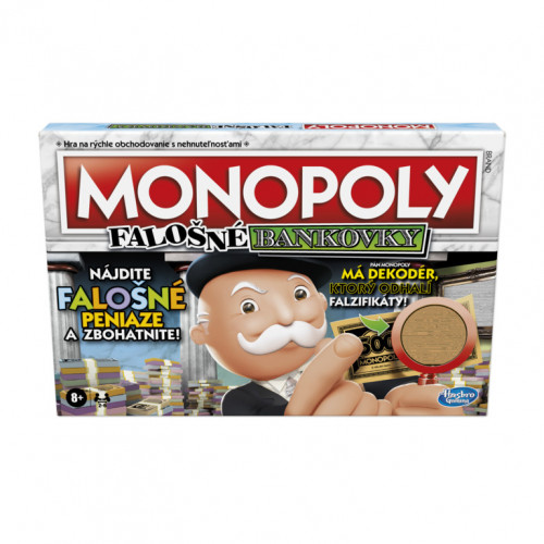 Obrázok Hasbro  MONOPOLY FALOŠNÉ BANKOVKY