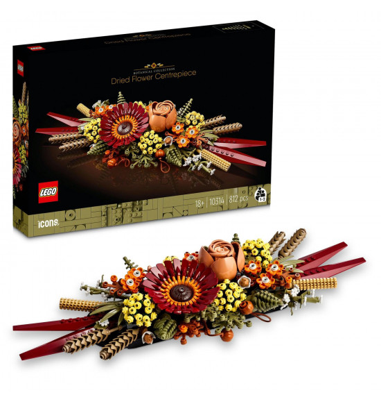LEGO 10314 Dekorácia zo sušených kvetov