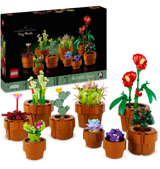 LEGO 10329 Miniatúrne rastliny