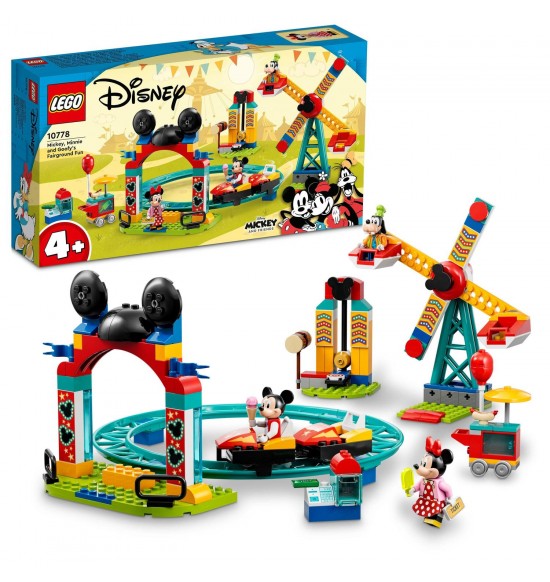 LEGO 10778 Mickey, Minnie a Goofy na jarmoku