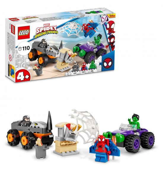 LEGO 10782 Hulk vs. Rhino – súboj džípov