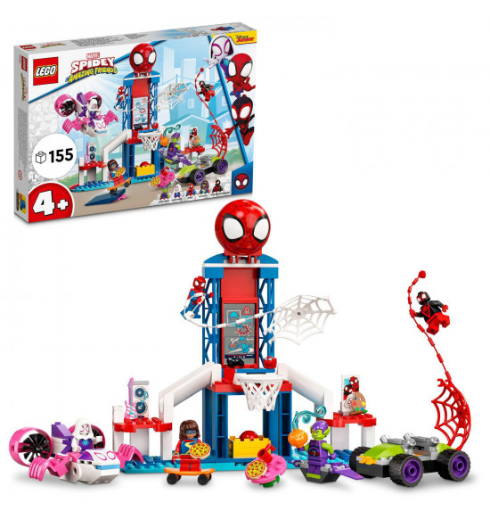 LEGO 10784 Spider-Man a pavúčia základňa