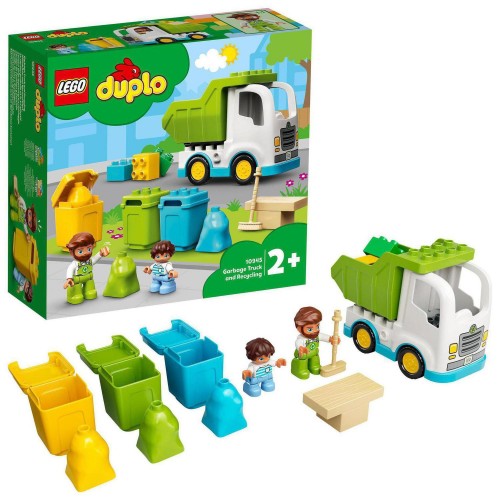 Obrázok LEGO DUPLO Town 10945 Smetiarske auto a recyklovanie (5702016911046)