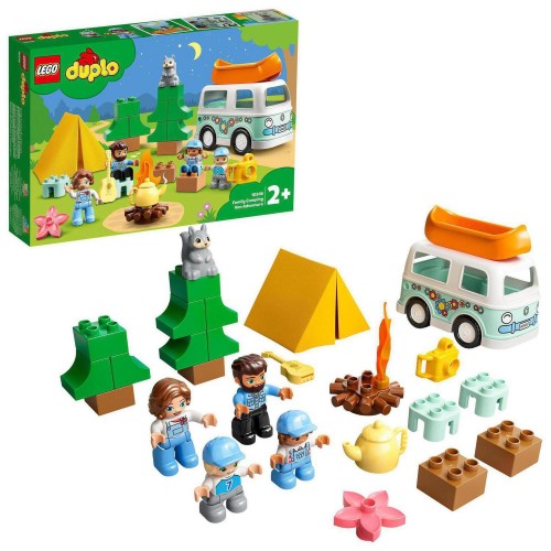 Obrázok LEGO DUPLO Town 10946 Dobrodružstvo v rodinnom karavane (5702016911053)