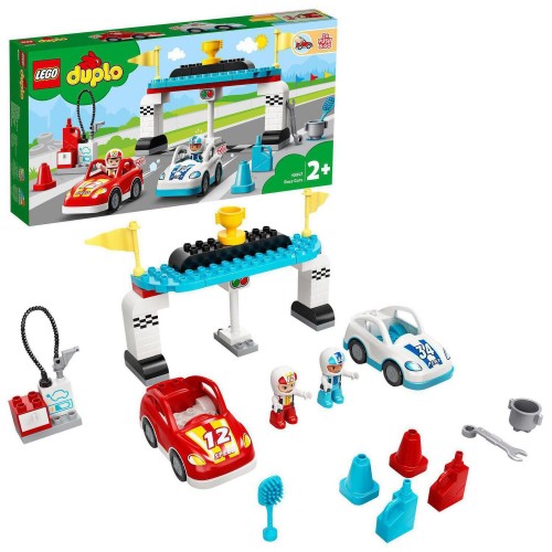 Obrázok LEGO® DUPLO® Town 10947 Pretekárske autá (5702016911312)