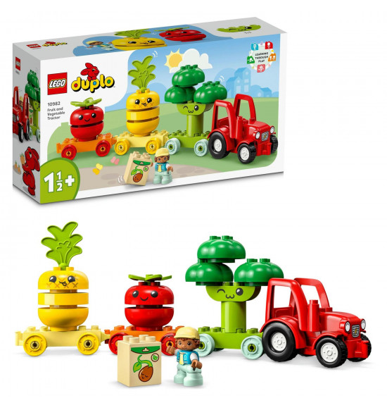 LEGO 10982 Traktor so zeleninou a ovocím