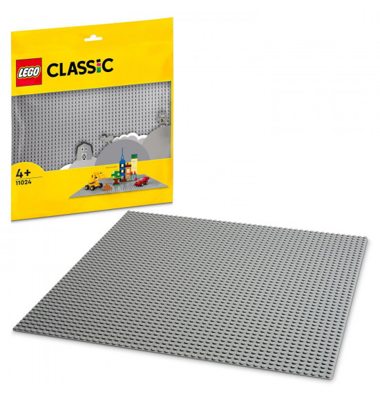 LEGO 11024 Sivá podložka na stavanie