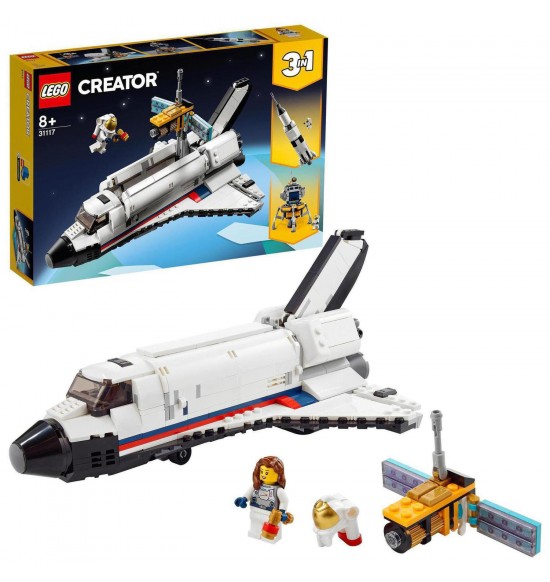 LEGO 31117 Vesmírne dobrodružstvo s raketoplánom
