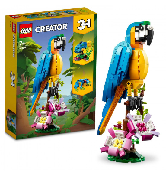 LEGO 31136 Exotický papagáj