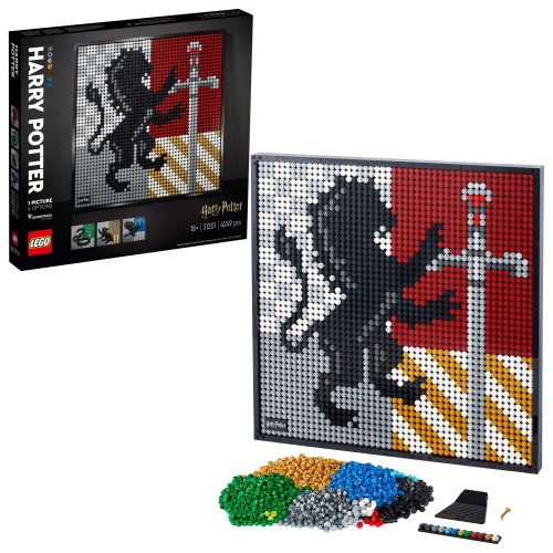 Obrázok LEGO ART 31201 Harry Potter Hogwarts Crests, 31201-589521