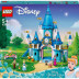 LEGO 43206 Zámok Popolušky a krásneho princa