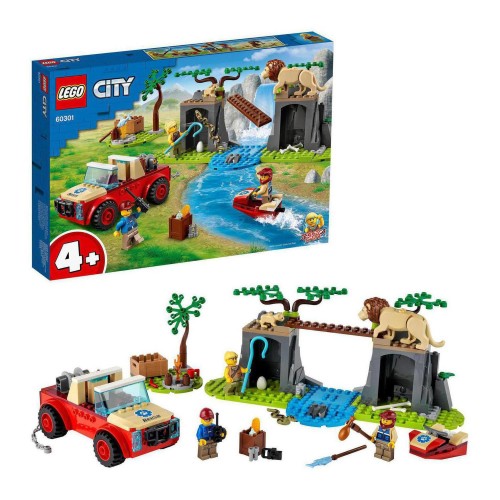 Obrázok LEGO City 60301 Záchranársky tereňák do divočiny (5702016911923)