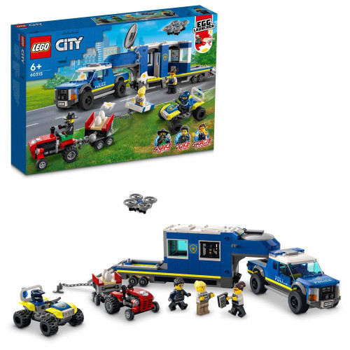 Obrázok LEGO CITY MOBILNE VELITELSKE VOZIDLO POLICIE /2260315/