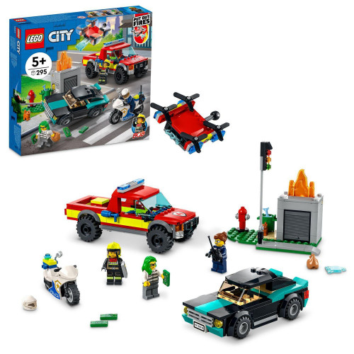 Obrázok LEGO CITY HASICI A POLICAJNA NAHANACKA /2260319/