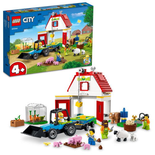 Obrázok LEGO® City 60346 Stodola a zvířátka z farmy