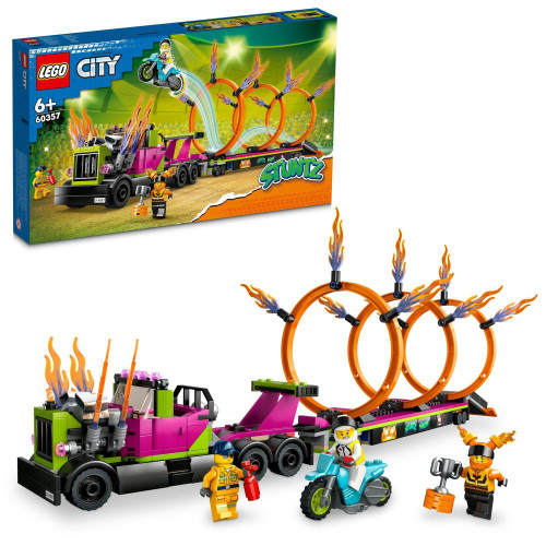 Obrázok Lego 60357 LEGO 60357 Ťahač s ohnivými kruhmi