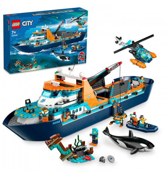LEGO 60368 Arktická prieskumná loď