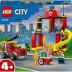 LEGO 60375 Hasičská stanica a auto hasičov