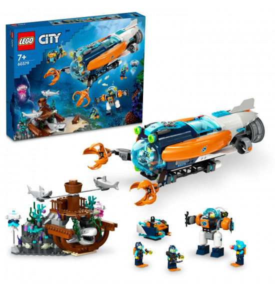 LEGO 60379 Prieskumná ponorka na dne mora