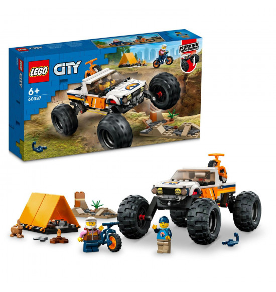 LEGO 60387 Dobrodružstvá s terénnym autom 4 x 4