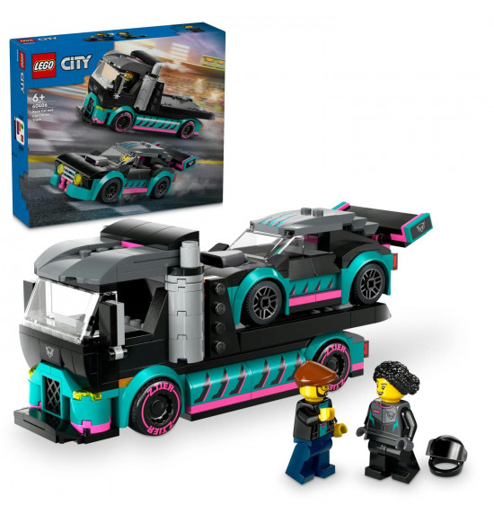 LEGO 60406 Kamión s pretekárskym autom