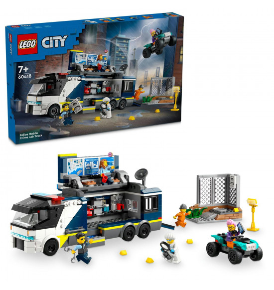 LEGO 60418 Mobilné kriminalistické laboratórium policajtov