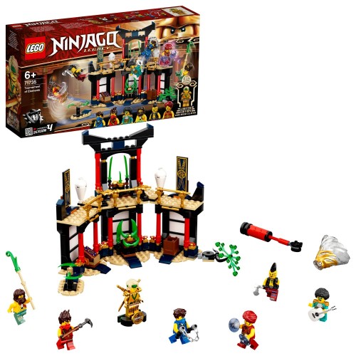 Obrázok LEGO Ninjago 71735 Tournament of Elements, 71735-589479