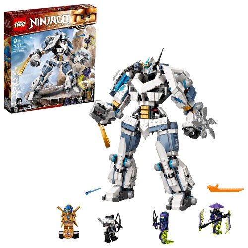 Obrázok LEGO Ninjago 71738 Zanes Titan-Mech, 71738-589458