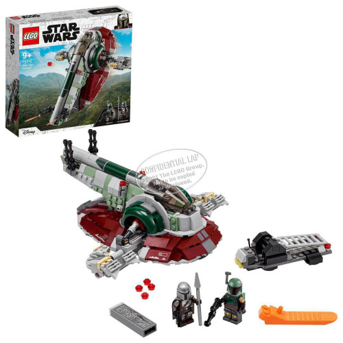 Obrázok LEGO - Star Wars™ 75312 Boba Fett a jeho kozmická loď