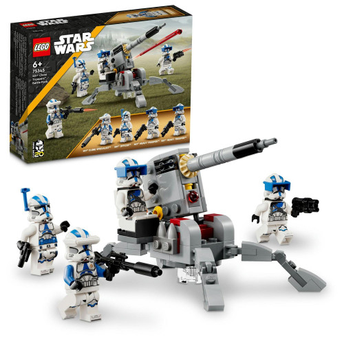 Obrázok LEGO STAR WARS BOJOVY BALICEK KLONOVANYCH VOJAKOV Z 501. LEGIE /75345/