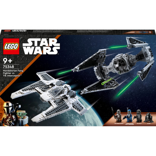 Obrázok Lego 75348 LEGO 75348 Mandaloriánska stíhačka triedy Fang proti TIE Interceptoru