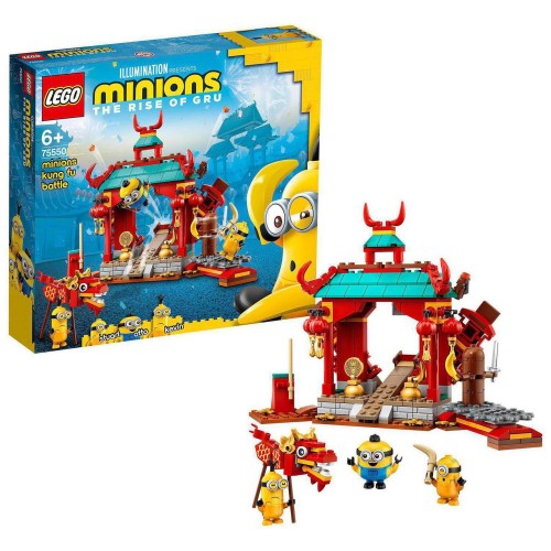 Obrázok LEGO Minions 75550 Mimonský kung-fu súboj (5702016619201)