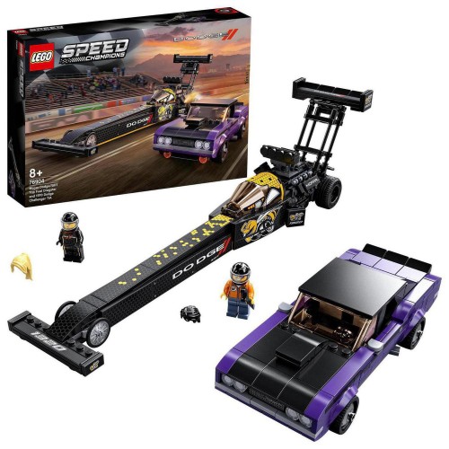 Obrázok LEGO Speed Champions 76904 Mopar Dodge//SRT Top Fuel Dragster a 1970 Dodge Challenger T/A (5702016912500)