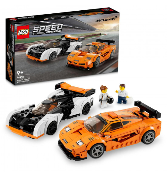 LEGO 76918 McLaren Solus GT a McLaren F1 LM
