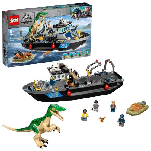 Obrázok Lego 76942 LEGO 76942 Útek baryonyxa z lode