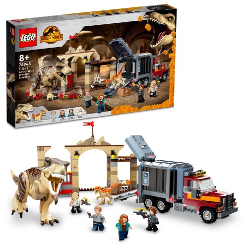 Obrázok Lego 76948 LEGO 76948 Únik T-rexa a atrociraptora