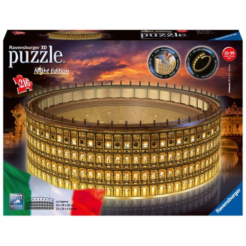 Obrázok Ravensburger 3D 111480 Koloseum (Nočná edícia) (4005556111480)