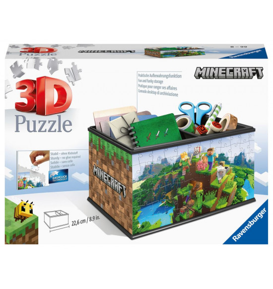 Úložná krabica Minecraft 216 dielikov
