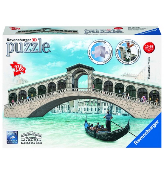 Rialto most, Benátky 216 dielikov