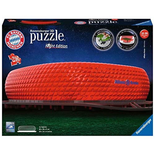 Obrázok RAVENSBURGER - Allianz Arena (nočná edícia) 216 dielikov