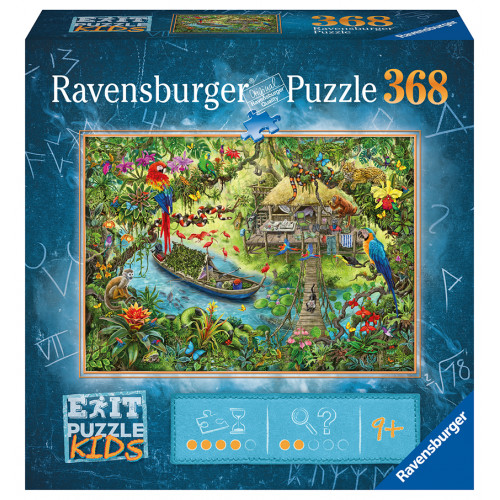 Obrázok Ravensburger  129249 Exit KIDS Puzzle: Džungľa 368 dielikov (4005556129249)