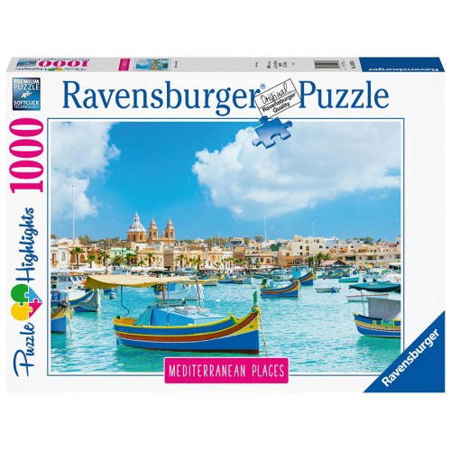 Obrázok Ravensburger 149780 Malta 1000 dílků (4005556149780)