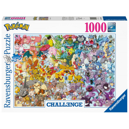 Obrázok Puzzle Pokémon - Challenge, 1000 dílků